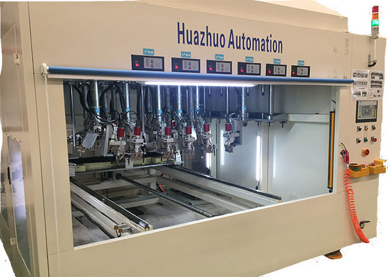 kupować Automatyka spawania ultradźwiękowego 35 kHz 4T Automatyka spawania wielogłowicowego 220 V Panelowa zgrzewarka punktowa online manufacture
