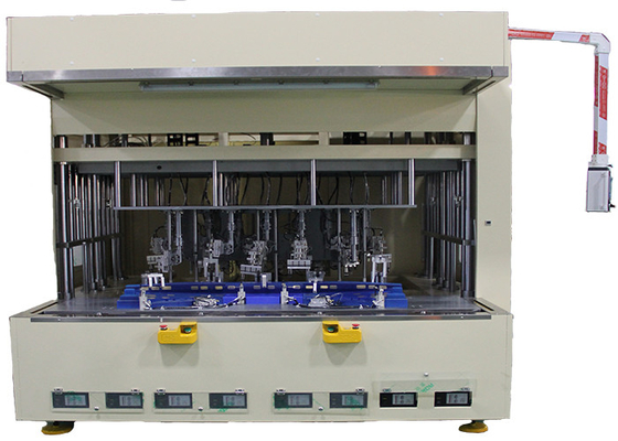 kupować 125MM Wielogłowicowa automatyczna zgrzewarka punktowa PLC Zgrzewarka zderzaków online manufacture