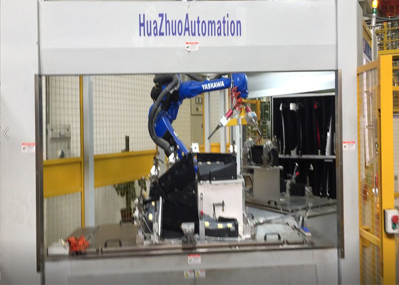 kupować 6mm / S Robotyczne systemy spawalnicze PLC Automatyczne aluminium do kratki samochodowej online manufacture