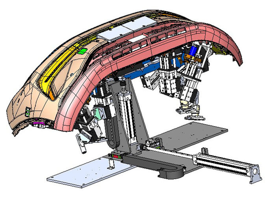 Wykrawarka ultradźwiękowa 220 V Servo 0.6MPA Sprzęt do zderzaków samochodowych