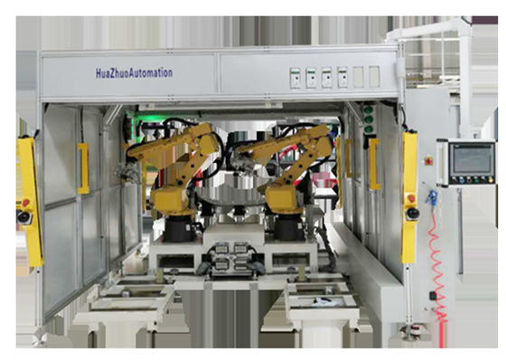3000mm Robotic Arm Spawarka 50mm/S PLC Car Body Metal