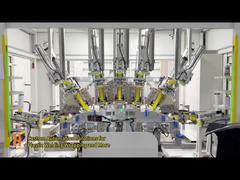 Zintegrowany system ultradźwiękowego zgrzewania i wykrawania wspornika radaru zderzaka samochodowego