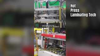 Zmarszczki na panelu ładowania? Rozwiązanie do laminowania na gorąco