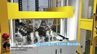 Maszyna do laminowania na gorąco do zszytych elementów samochodowych